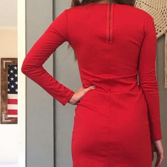 Lulus Red Dress - Picture 2 of 4